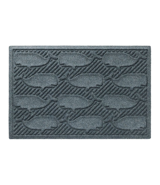 Everyspace Recycled Waterhog Doormat, Whales L.L.Bean Classic