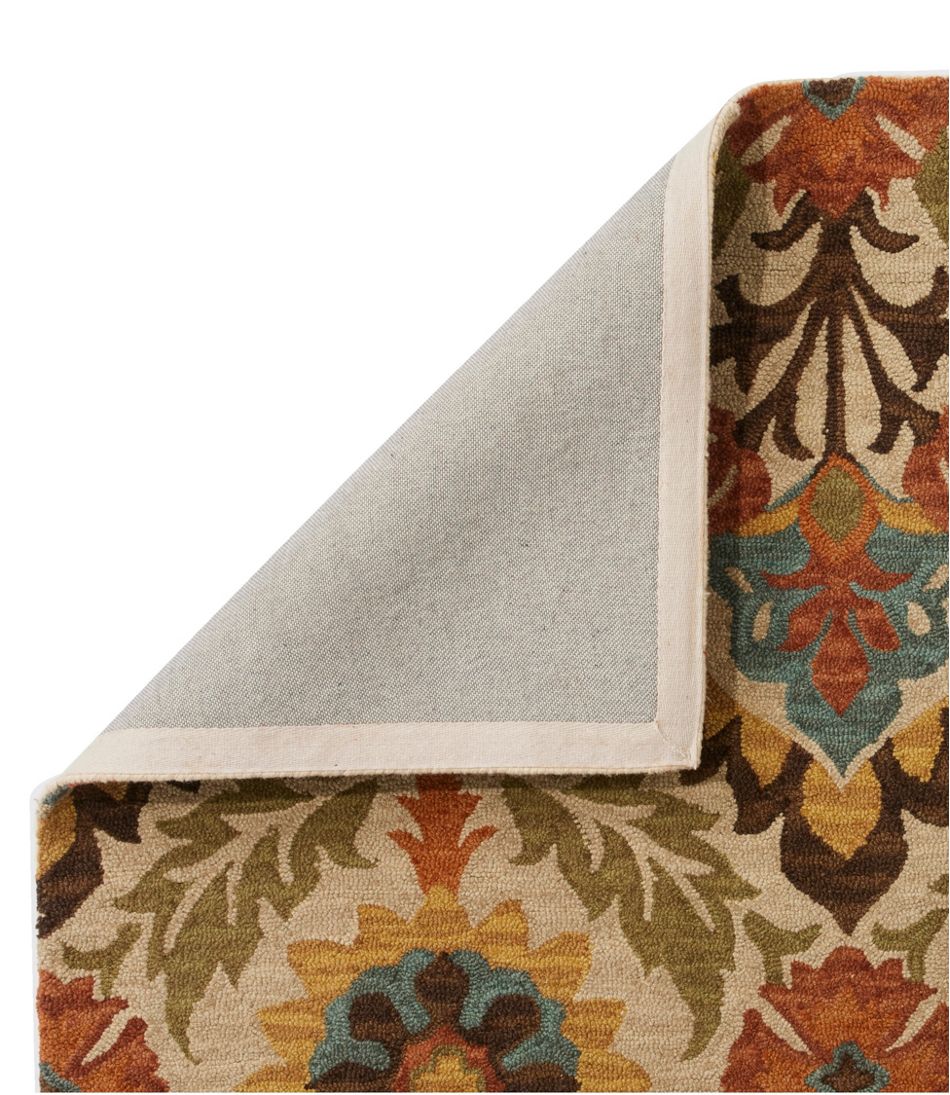 Woodland Wool Hooked Rug L.L.Bean Top Pick