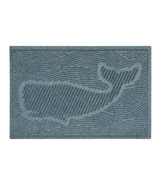 Everyspace Recycled Waterhog Doormat, Swimming Whale L.L.Bean Featured