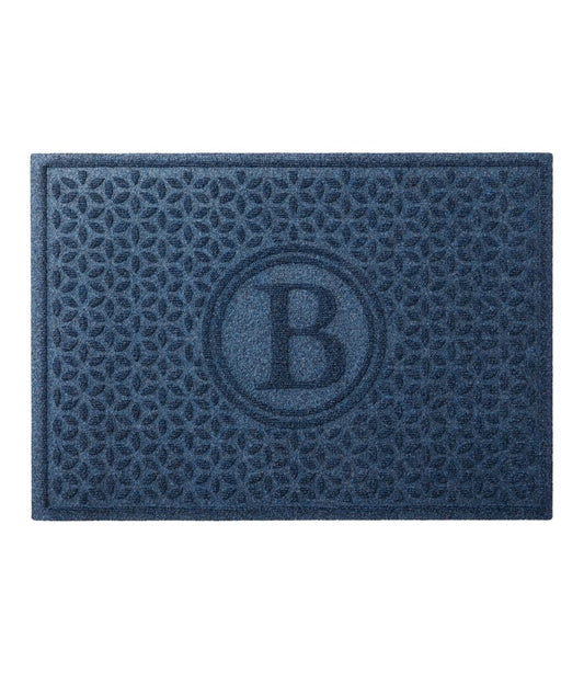 Heavyweight Recycled Waterhog Doormat, Blooming Circles, Personalized L.L.Bean Recommended