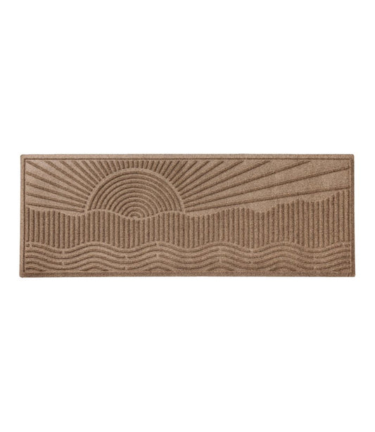 Everyspace Recycled Waterhog Wide Doormat, Sunrise L.L.Bean Classic
