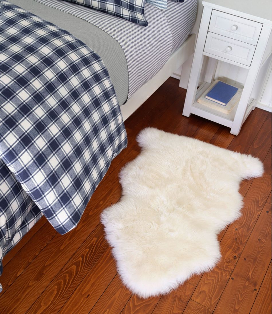 Single Sheepskin Rug L.L.Bean Value