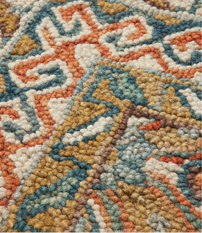 Bordered Medallion Wool Tufted Rug L.L.Bean Trending