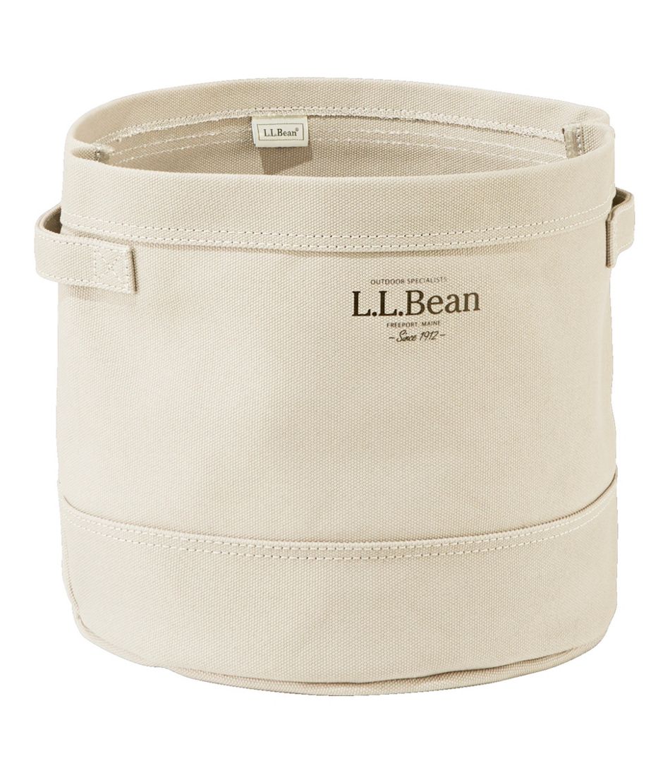 Canvas Storage Cubby Tote L.L.Bean Essential