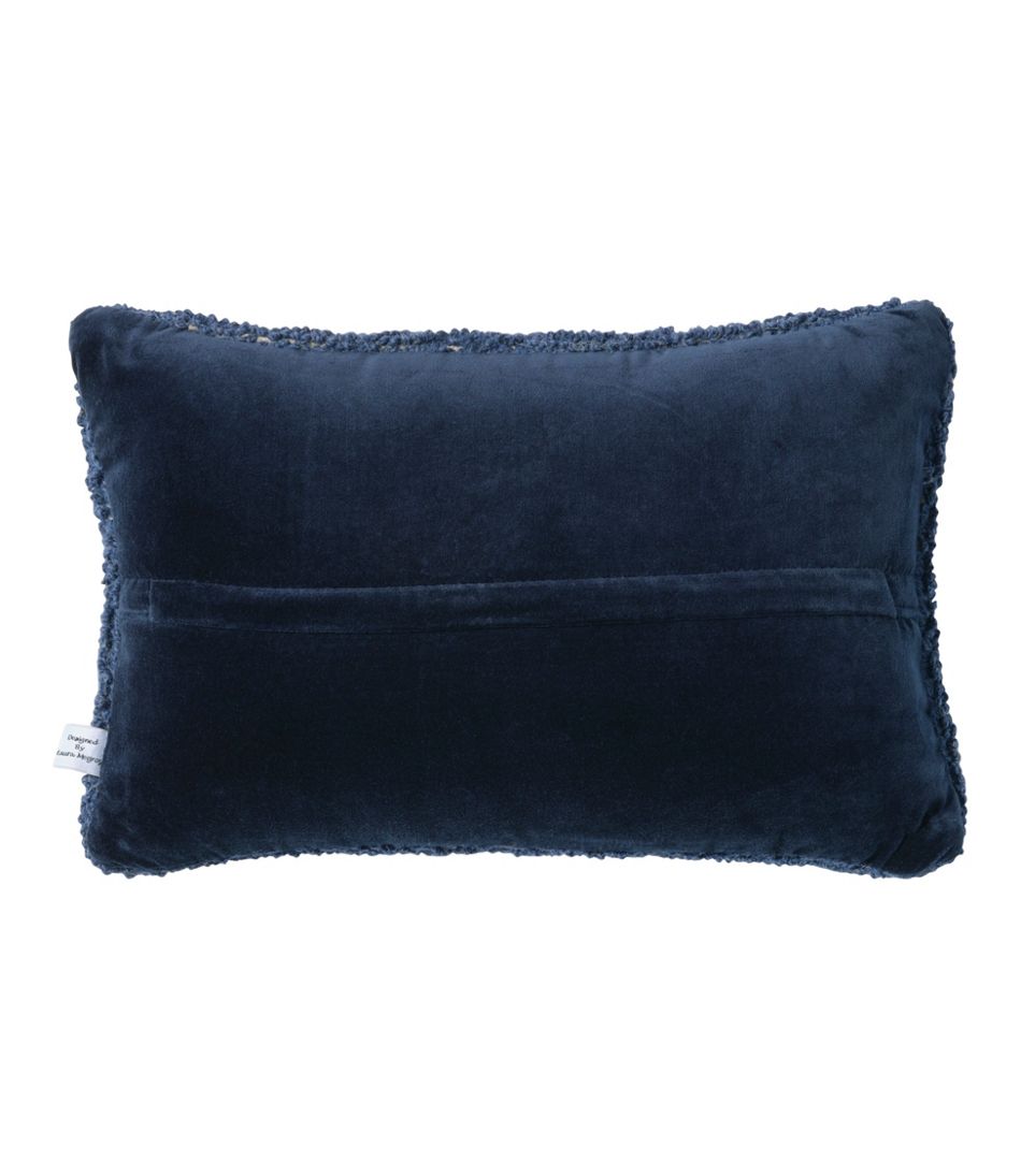 Wool Hooked Throw Pillow, Whale, 12" x 18" L.L.Bean Trending