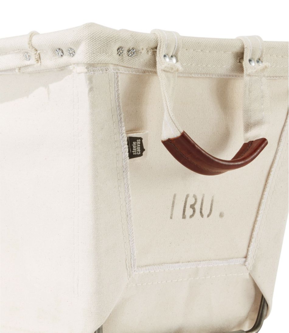 Steele Small Carry Basket With Wood Runners L.L.Bean Value