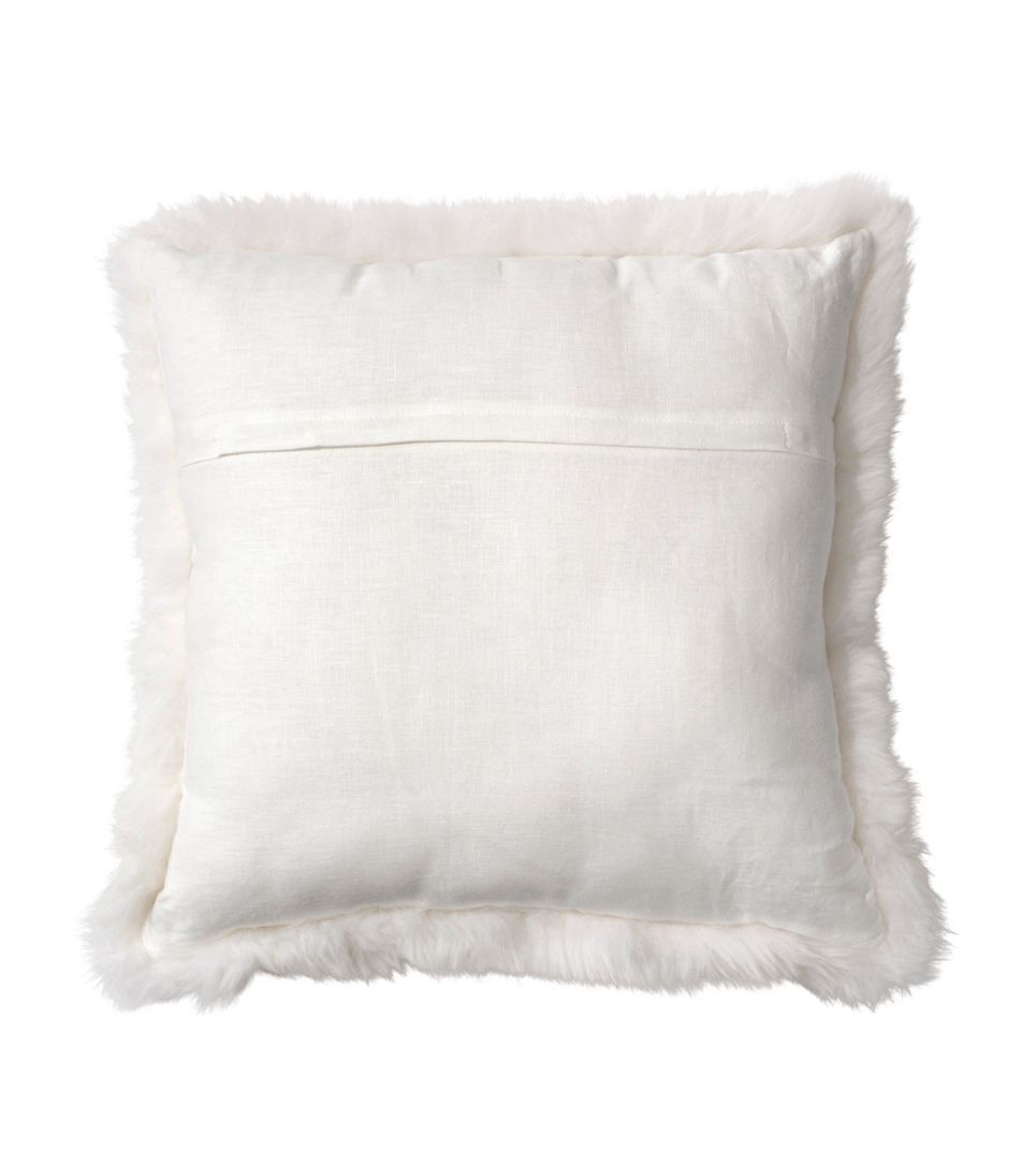 Sheepskin Throw Pillow, 20" x 20" L.L.Bean Premium