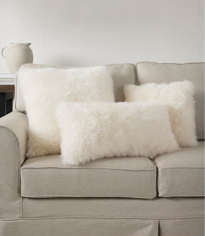 Sheepskin Throw Pillow, 20" x 20" L.L.Bean Premium