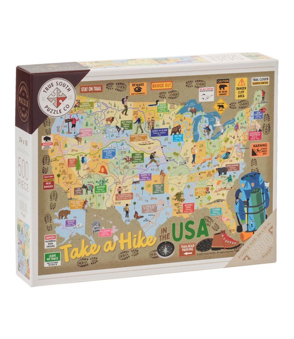 Take A Hike Puzzle, 500 Pieces L.L.Bean Featured