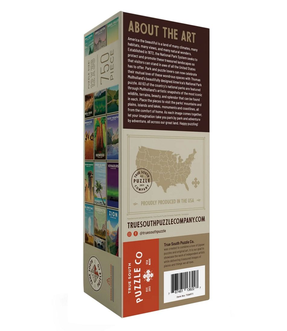 America's National Park Puzzle, 750 Pieces L.L.Bean Best Seller
