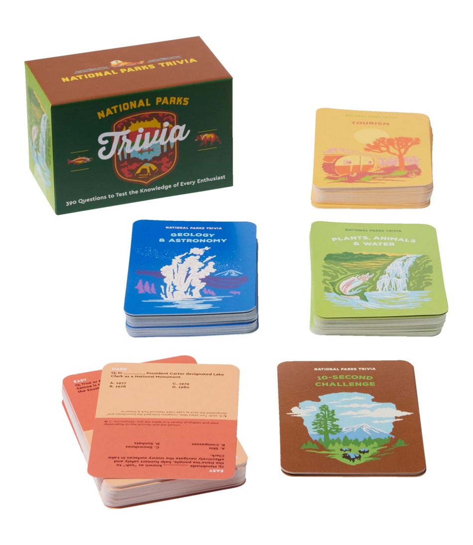 National Parks Trivia Game L.L.Bean Recommended