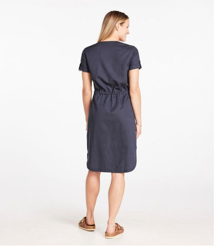 Women's Signature Tencel Linen Blend Woven Dress L.L.Bean Recommended