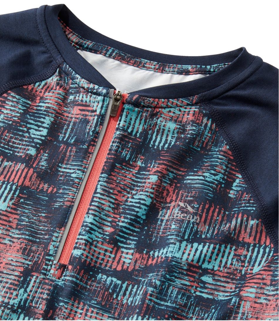 Women's Comfort Cycling Jersey, Long-Sleeve Print L.L.Bean Best Seller