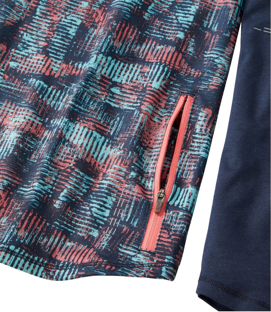 Women's Comfort Cycling Jersey, Long-Sleeve Print L.L.Bean Best Seller
