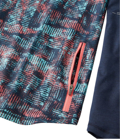 Women's Comfort Cycling Jersey, Long-Sleeve Print L.L.Bean Best Seller