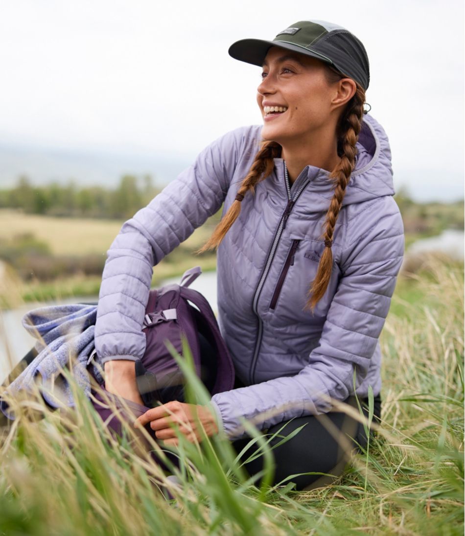 Women's PrimaLoft Packaway Hooded Jacket L.L.Bean Premium