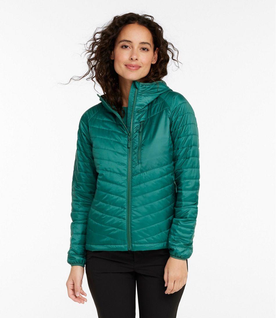 Women's PrimaLoft Packaway Hooded Jacket L.L.Bean Premium