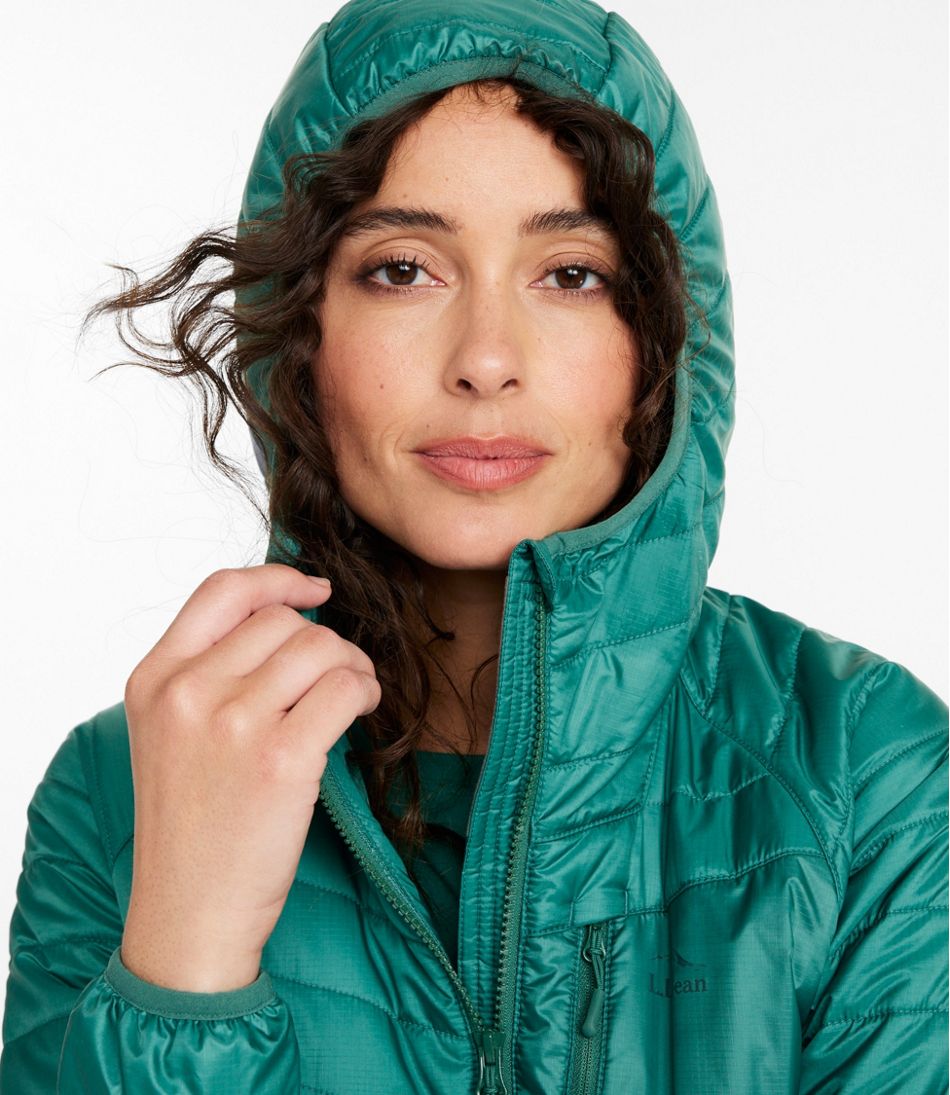 Women's PrimaLoft Packaway Hooded Jacket L.L.Bean Premium