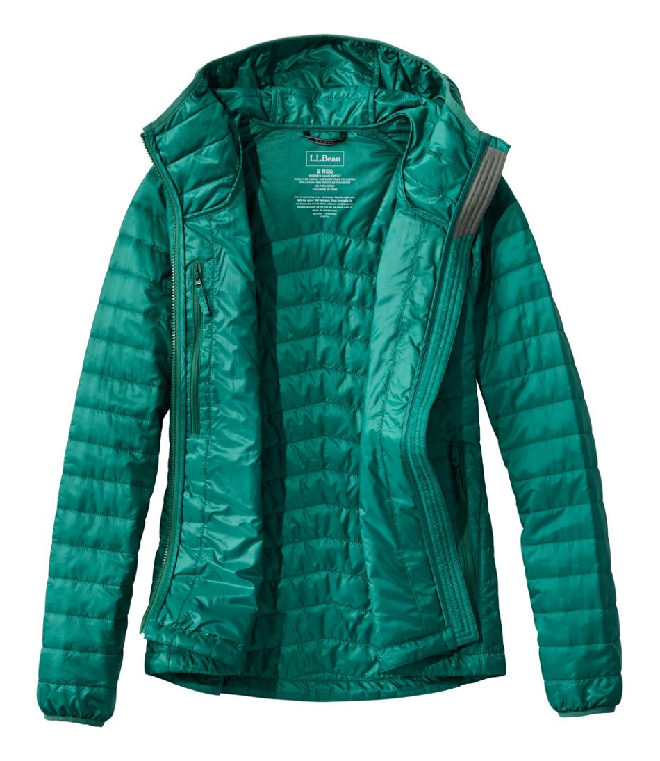 Women's PrimaLoft Packaway Hooded Jacket L.L.Bean Premium