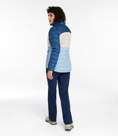 Women's Bean's Down Jacket, Colorblock L.L.Bean Trending