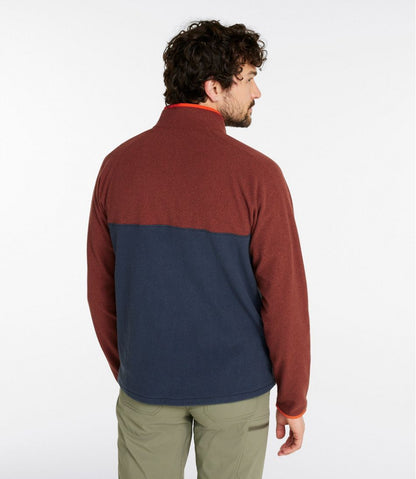 Men's All Season Access Fleece Pullover, Colorblock L.L.Bean Top Pick
