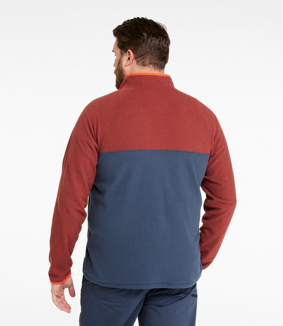 Men's All Season Access Fleece Pullover, Colorblock L.L.Bean Top Pick