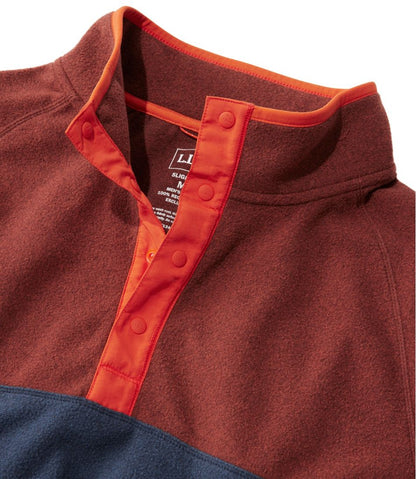 Men's All Season Access Fleece Pullover, Colorblock L.L.Bean Top Pick