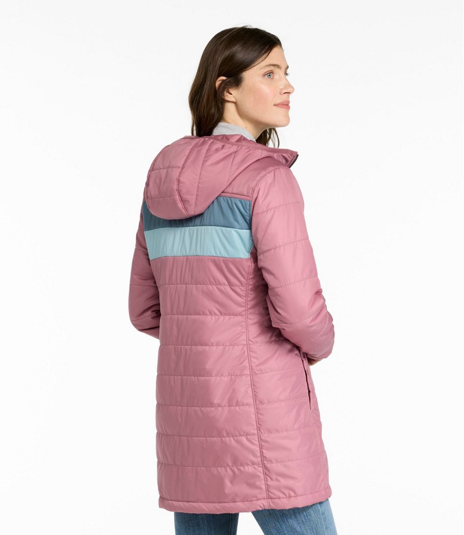 Women's Mountain Classic Puffer Coat, Colorblock L.L.Bean New