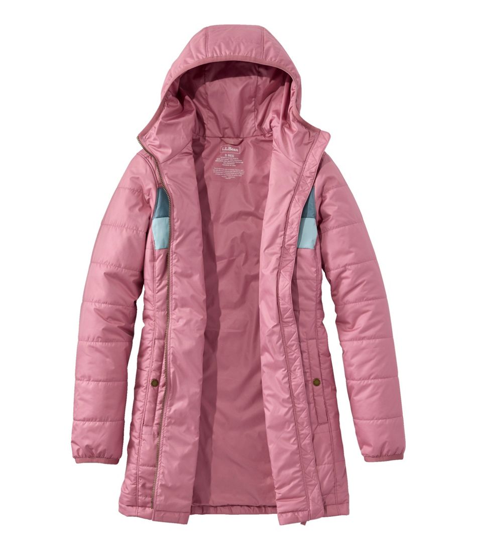 Women's Mountain Classic Puffer Coat, Colorblock L.L.Bean New