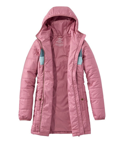 Women's Mountain Classic Puffer Coat, Colorblock L.L.Bean New