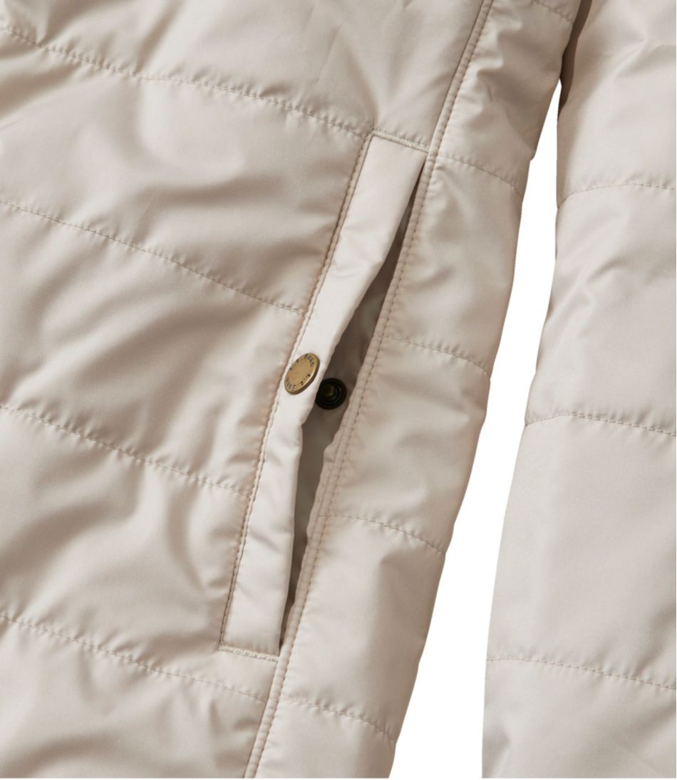 Women's Mountain Classic Puffer Coat, Colorblock L.L.Bean New